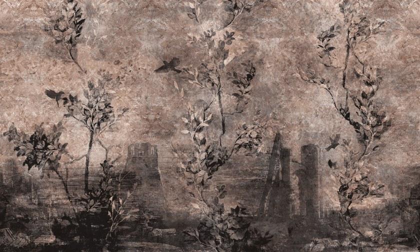 Inkiostro Bianco Обои сусальное золото с цветочными мотивами Goldenwall 2020 Inkevea2001,2,3,4 - Вид №2