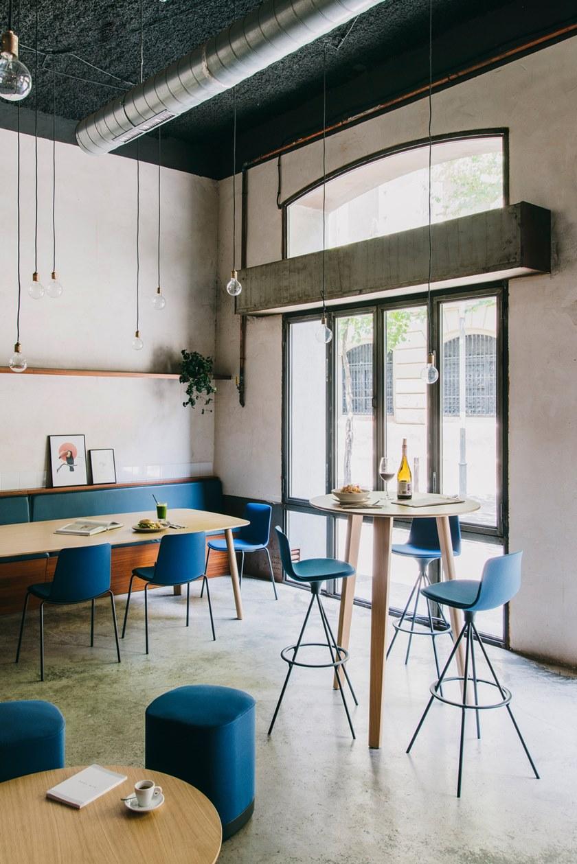 ENEA Табурет поворотный на жердочке из полипропилена Lottus sun-id-1489748 - Вид №3