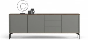 TUMIDEI Лакированный буфет с распашной дверцей и ящиками Circle