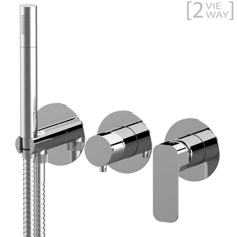 TA712D2P Смеситель для душа DANIEL RUBINETTERIE Tiara - Вид №1