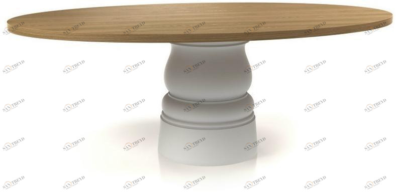 moooi Овальный деревянный стол Container sun-id-1510907