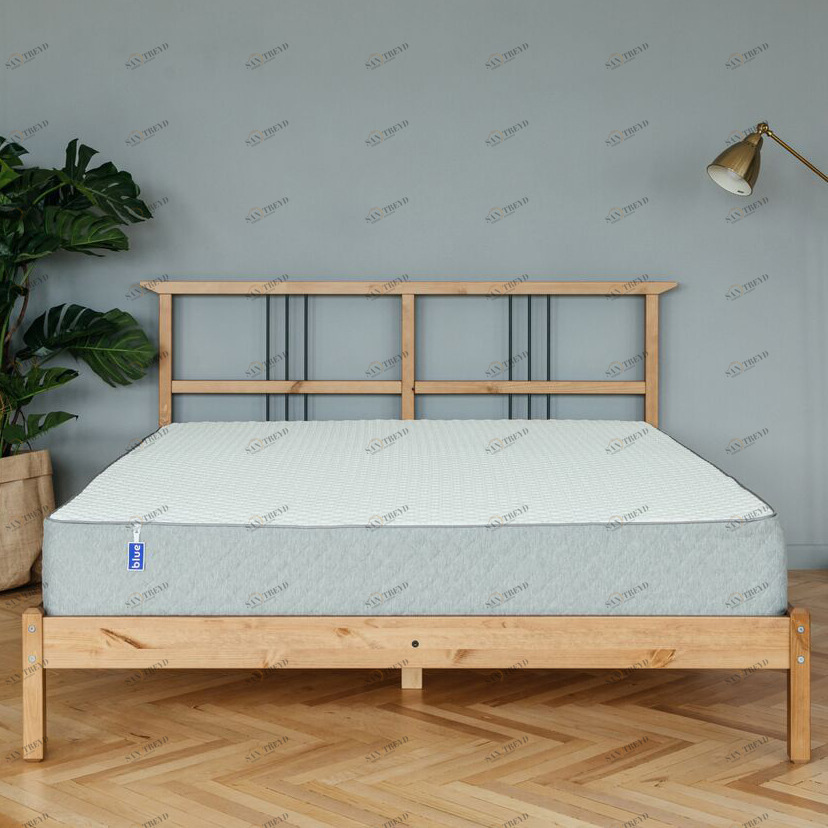 Матрас со съемным чехлом 80x190 Blue Sleep Hybrid BLUE SLEEP  178517 Белый;серый 
