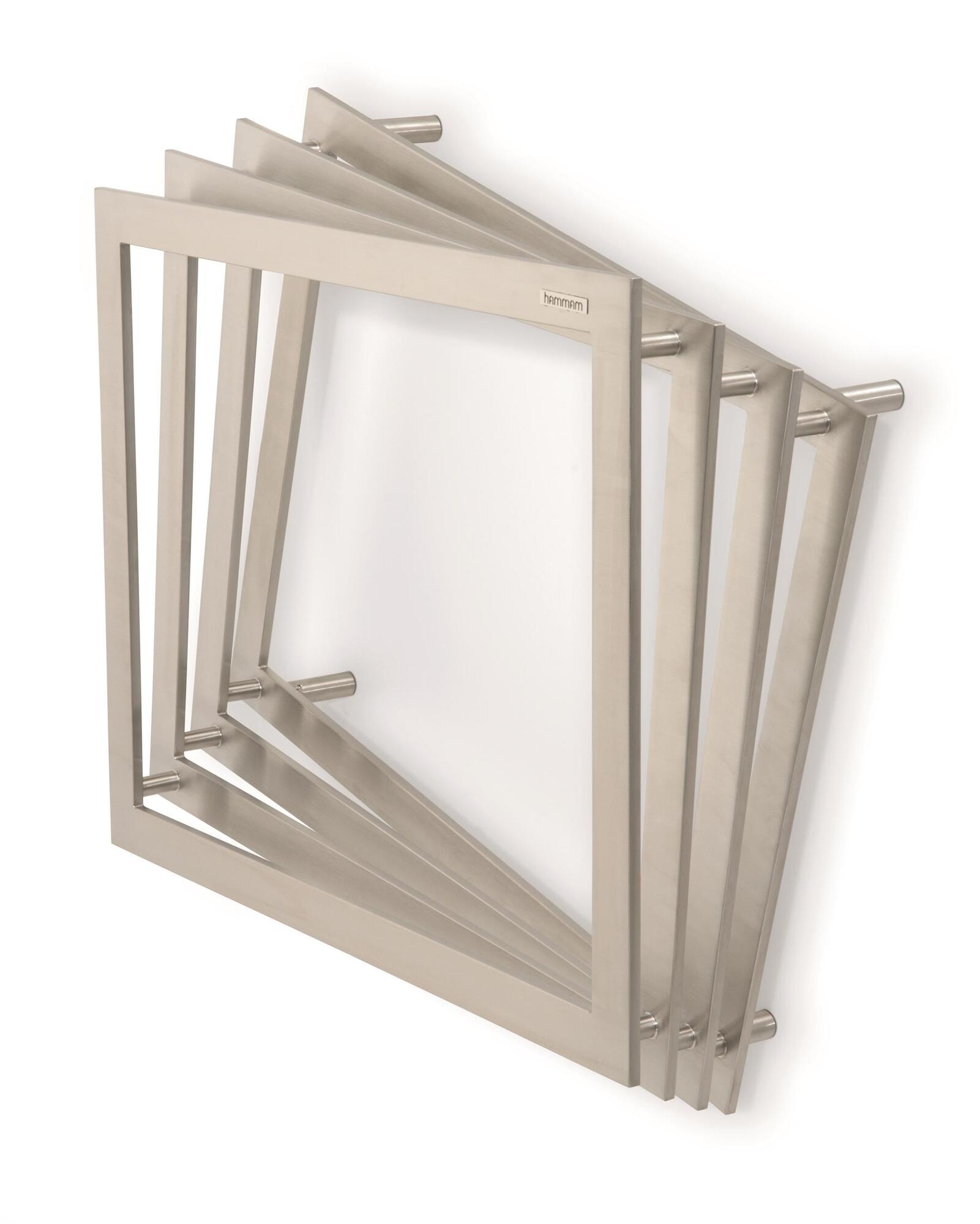 Полотенцесушитель Hammam ELEGANCE Stainless steel  комбинированный; электрический или водяной Сталь  - Вид №30