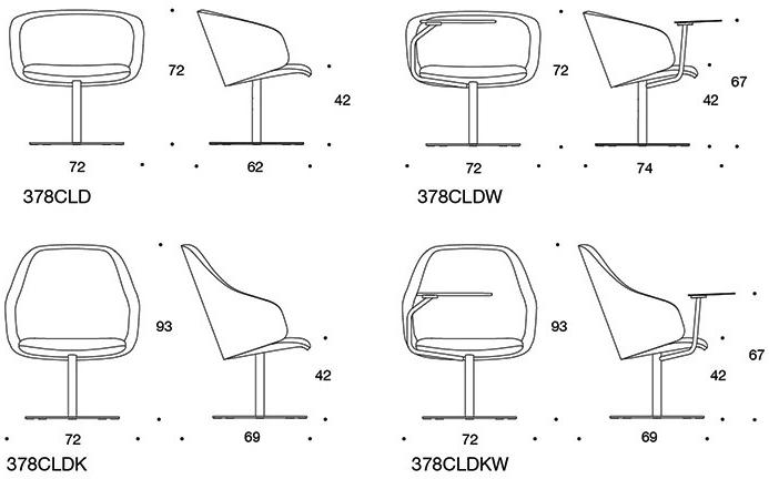 Martela Мягкое кресло с подлокотниками Sola sun-id-1366406 - Вид №5