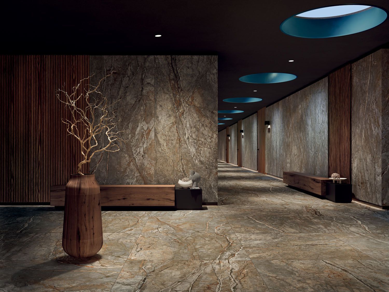 Керамогранит / напольное покрытие из ламинированного керамогранита с мраморным эффектом COTTO D'ESTE Starlight ARCH-00134694