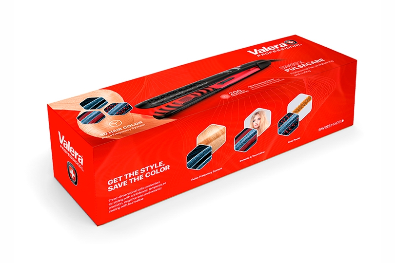 Valera Swiss'X PulseCare Mod. 101.20 / I - цифровой выпрямитель для профессионального выпрямления и завивки волос 51012002  - Вид №7
