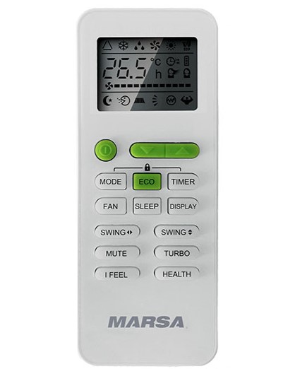 9138404 Кондиционер настенный мультисплит-система Marsa MRK-2M18HTPE-W/MRK-T09PA/MRK-T12PA белый STDN-0110627 - Вид №2