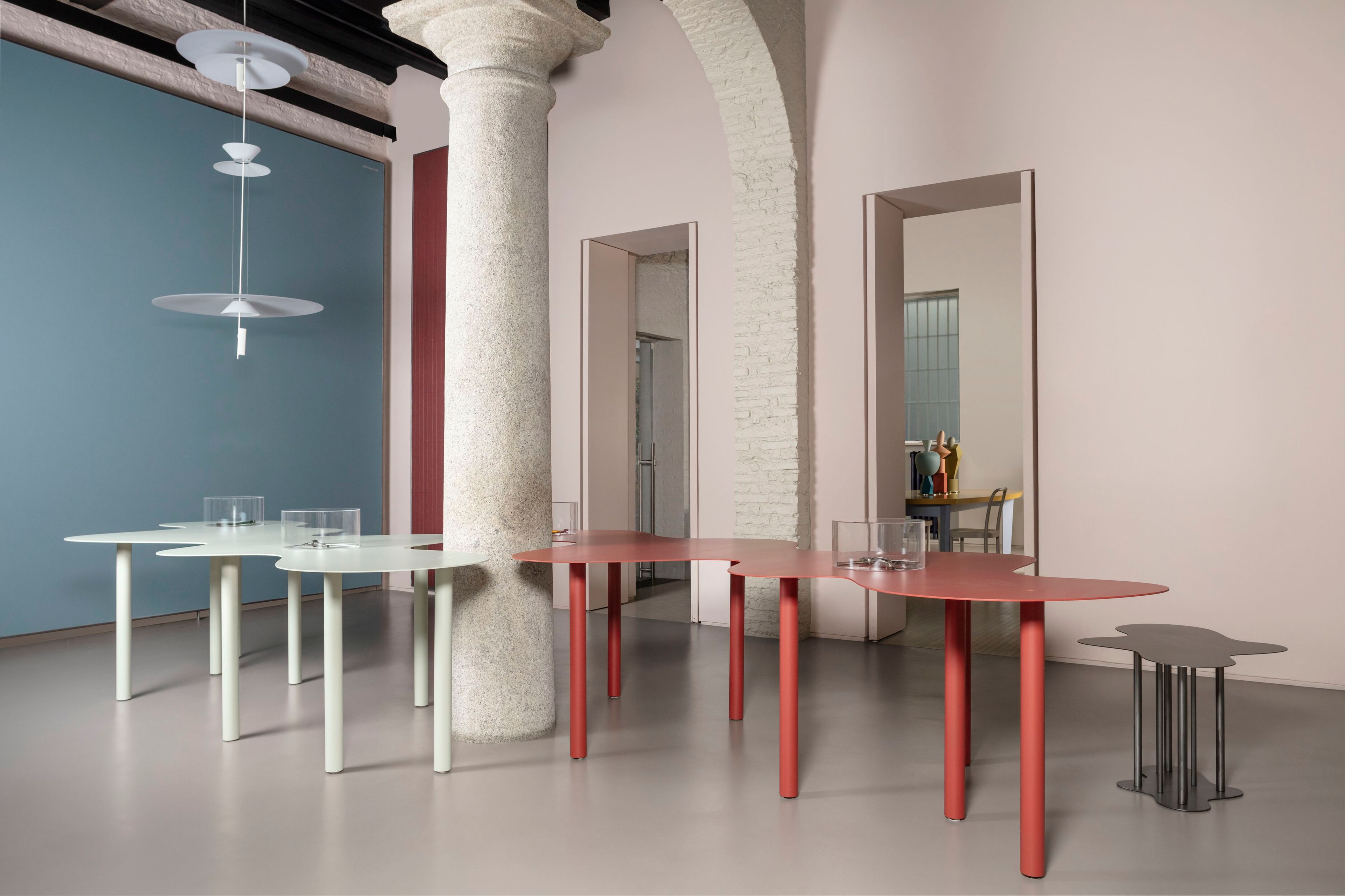 Стальной обеденный стол Officine Tamborrino облако ARCH-00026834 - Вид №5