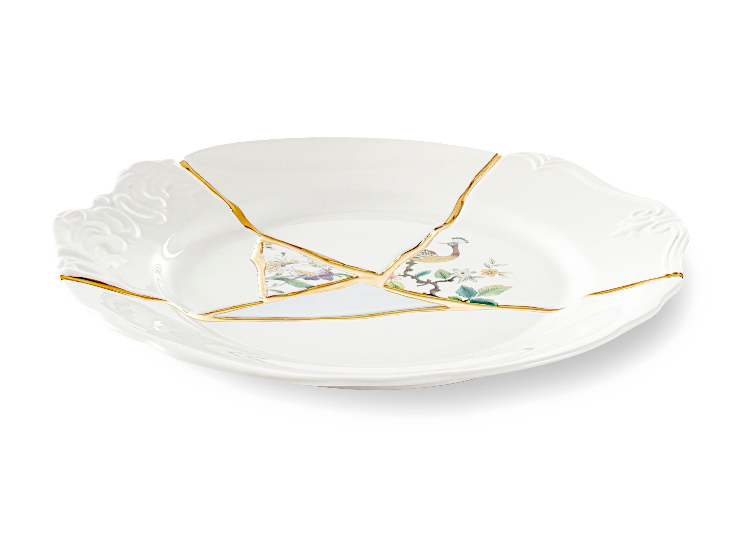 Фарфоровая плоская тарелка Seletti Kintsugi ARCH-00091559 - Вид №1