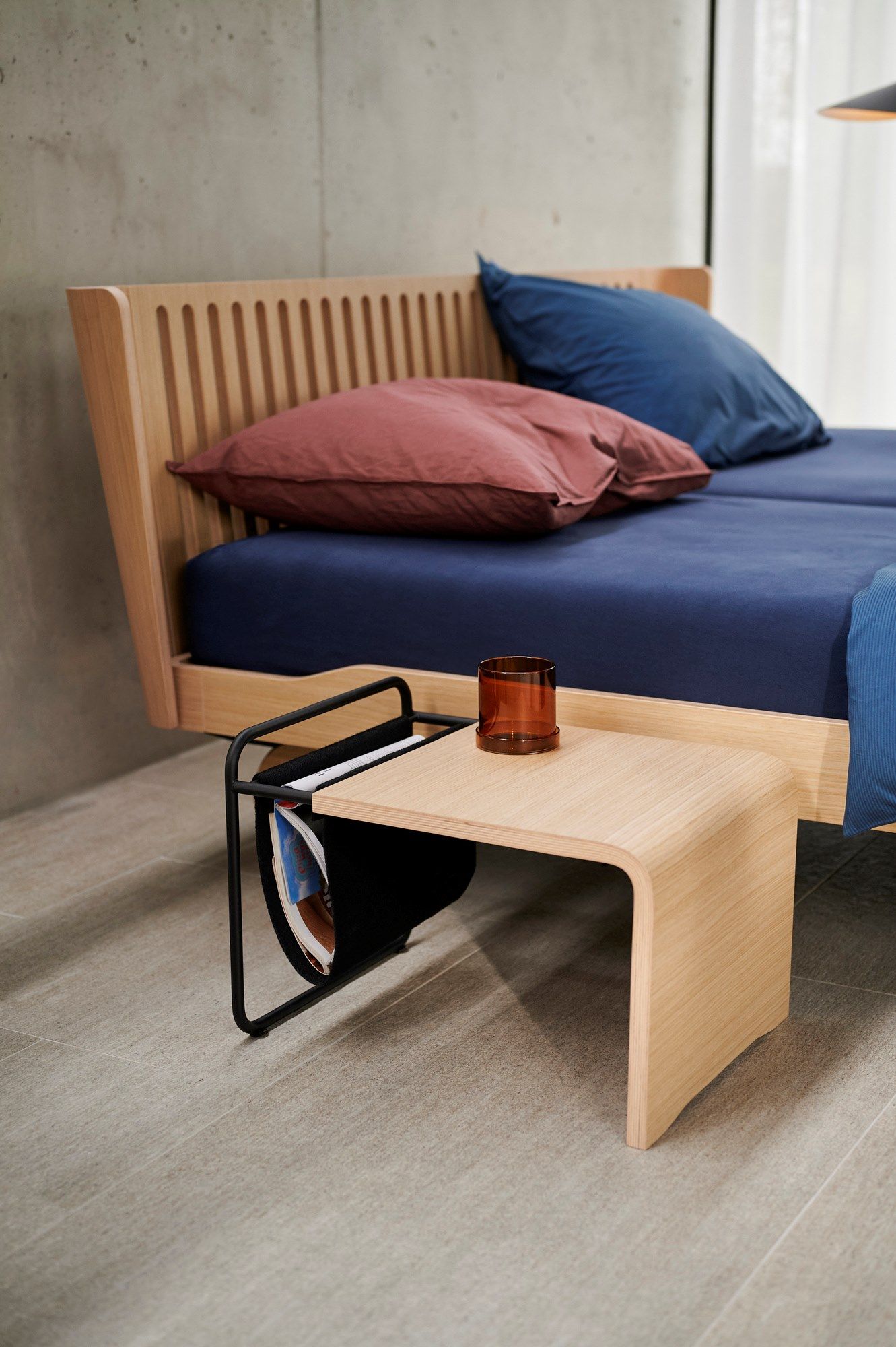 Двуспальная кровать из бука с колесами Auping ARCH-00015486 - Вид №2