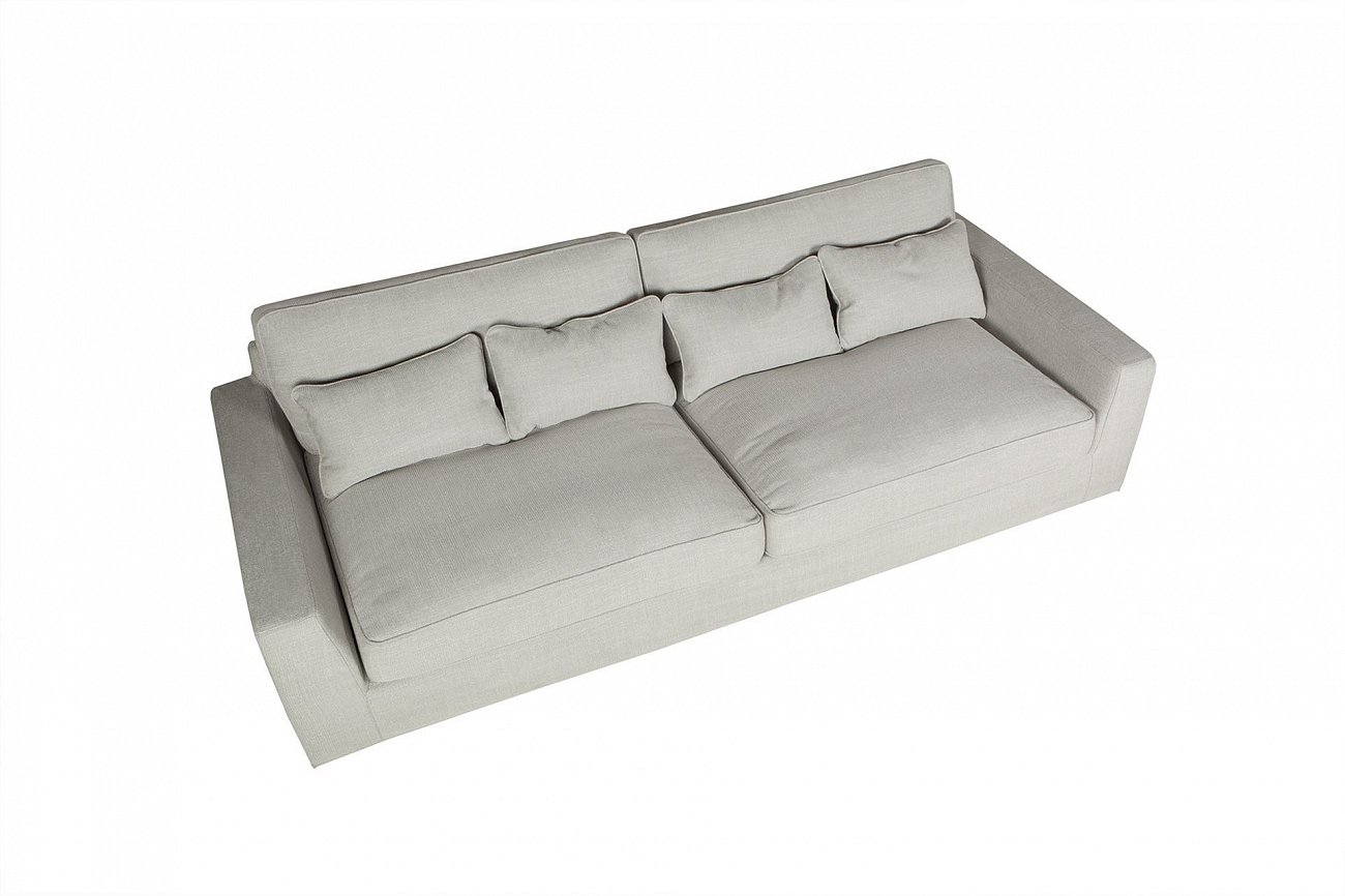 Диван New York прямой светло-серый SITS ДИЗАЙНЕРСКИЕ, NEW YORK 192220 Серый  - Вид №4