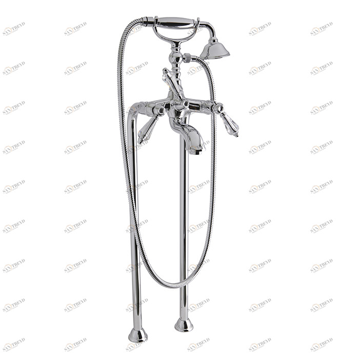 F5404/4C Смеситель для ванны напольного монтажа с душевым комплектом FIMA CARLO FRATTINI Herend Chic 