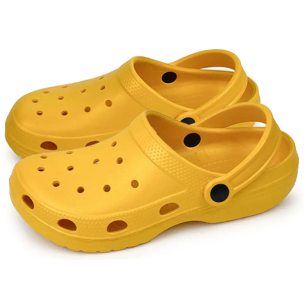 Сабо унисекс DILWIS размер 33 желтые с подошвой ЭВА 89414824 STLM-1566371