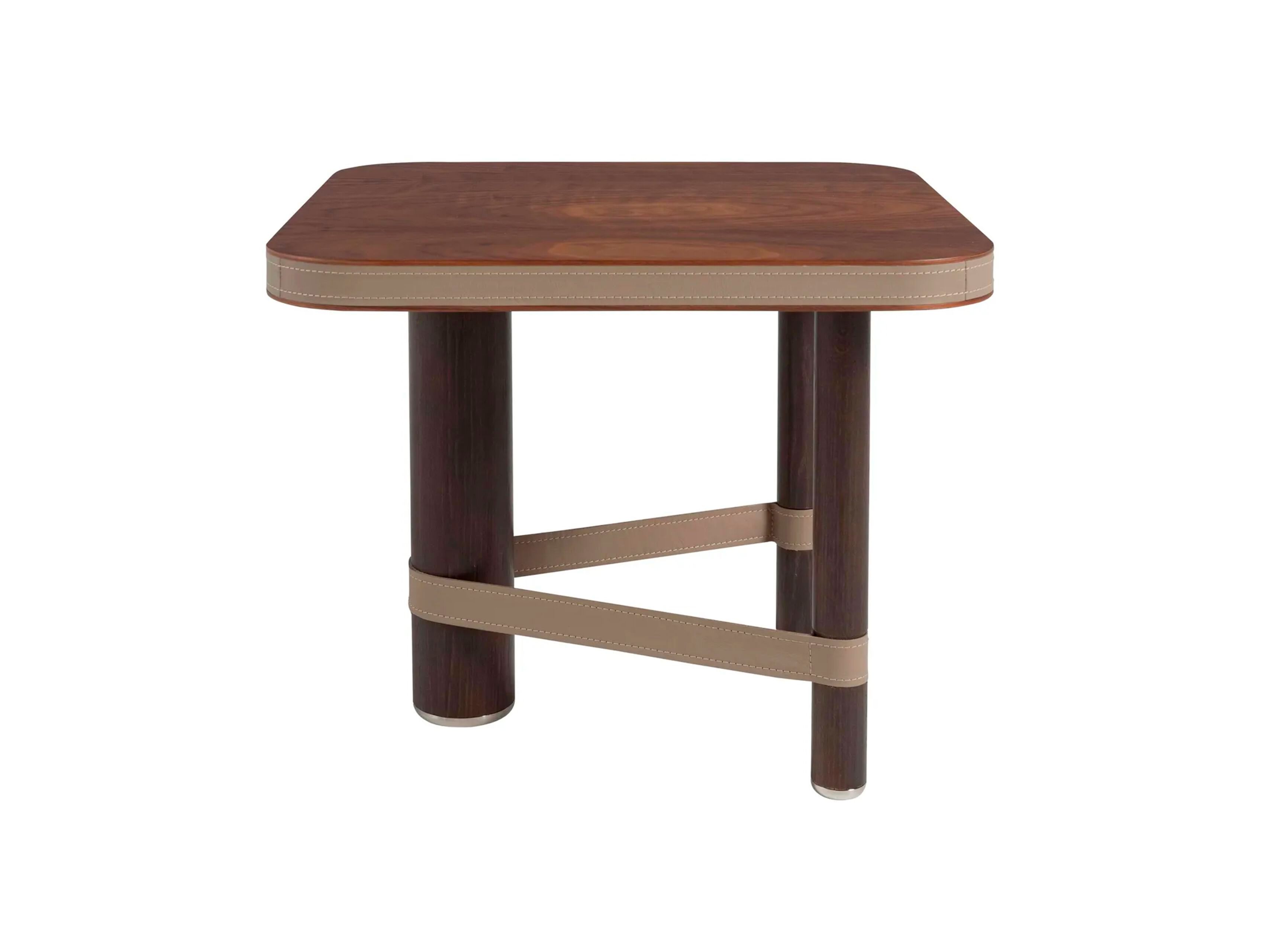 Деревянный квадратный журнальный столик Biobject Рубан ARCH-00136463