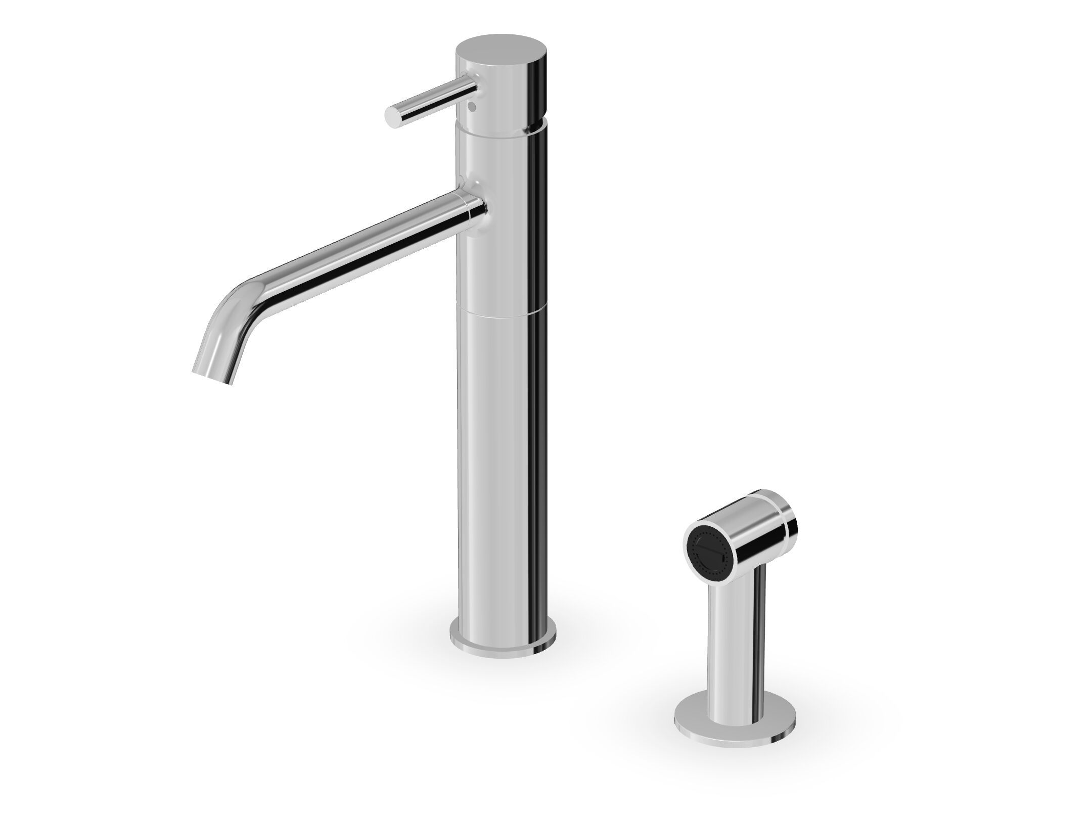 Смеситель для кухни на столешнице со съемным ручным душем Zucchetti Pan S ARCH-00087664 - Вид №1