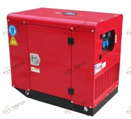 Генератор бензиновый Амперос LT15000ME-3 в кожухе sun-id-1032243