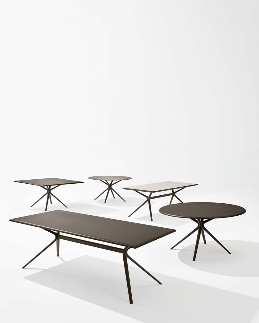 FAST Прямоугольный садовый стол из керамогранита Moai sun-id-1498365 - Вид №1