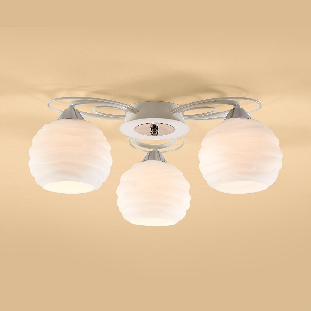 Потолочная люстра Citilux Николь CL168130 CITILUX НИКОЛЬ БЕЛЫЙ 183303 Белый  - Вид №1