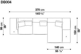 B&B Italia Кожаный диван Dock sun-id-1441060 - Вид №21