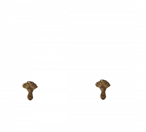 Gentry Home Bexley Cast iron bathtubs with feet Цветочная бронза GH100713