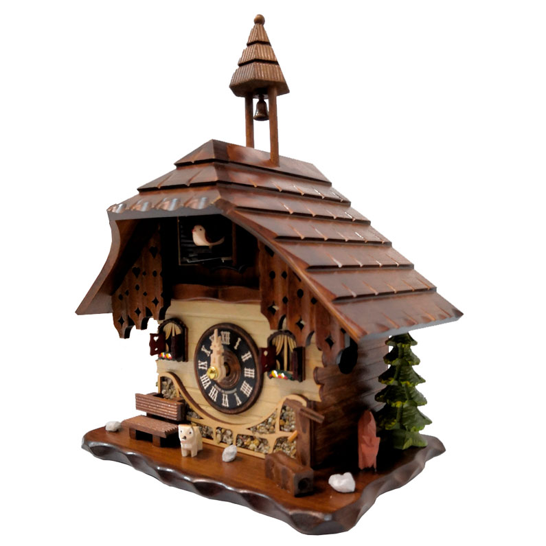 Часы настольно-настенные с кукушкой коричневые Sars SARS ДИЗАЙНЕРСКИЕ 00-3967483 Коричневый  - Вид №2