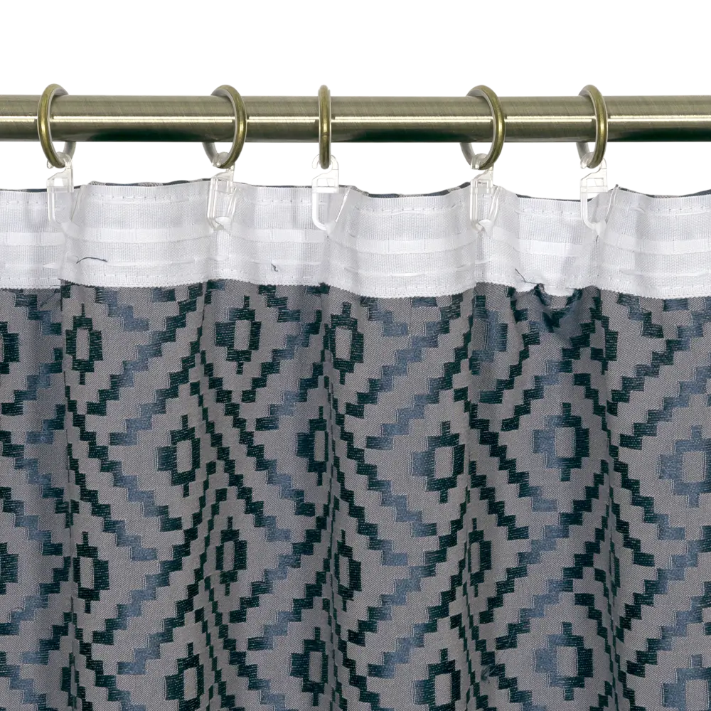 Штора на ленте «Шалле», 160х260 см, цвет синий ТОРГОВЫЙ ДОМ ТЕКСТИЛЬ STLM-2016907 - Вид №4