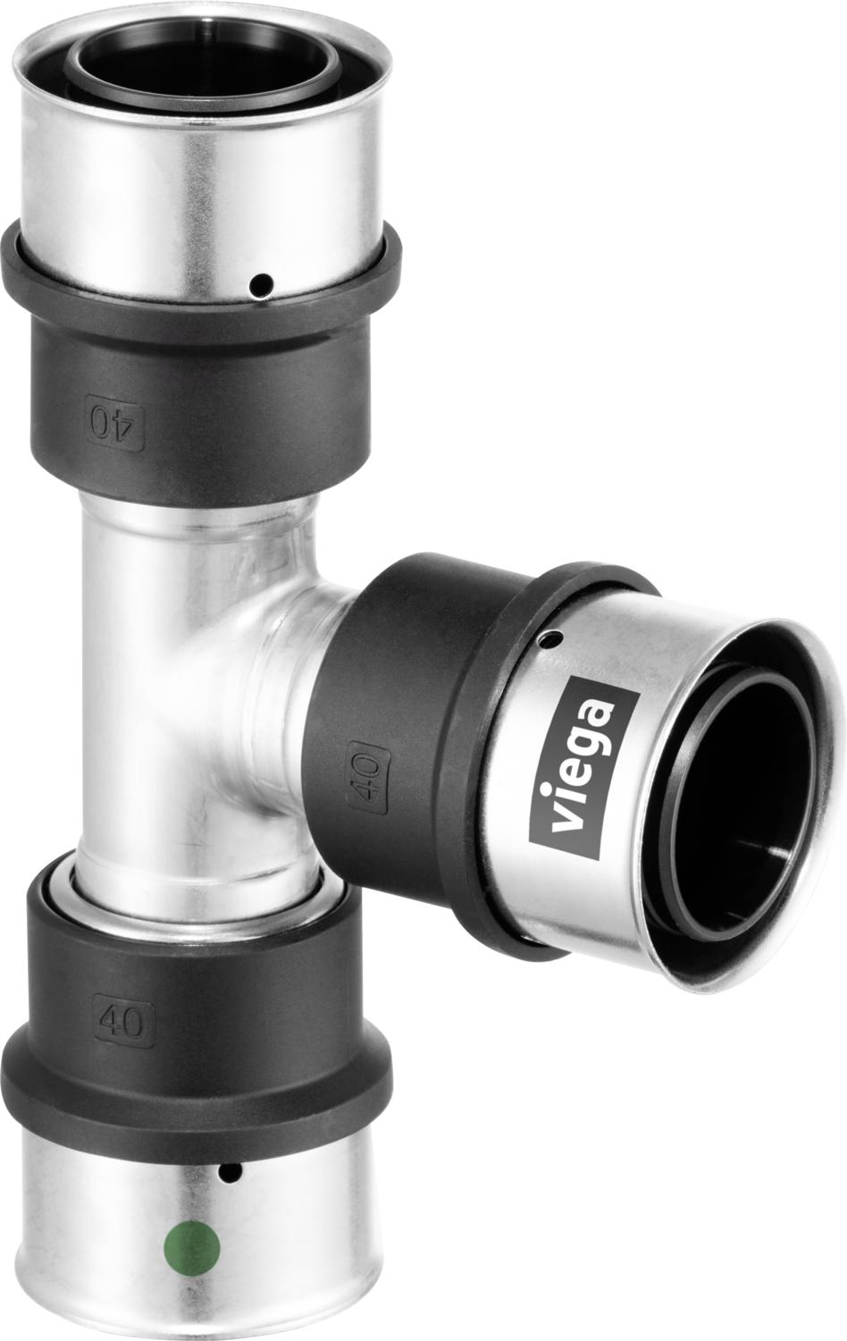 Viega Тройник Viega Smartpress 6718 (730062) 730 062