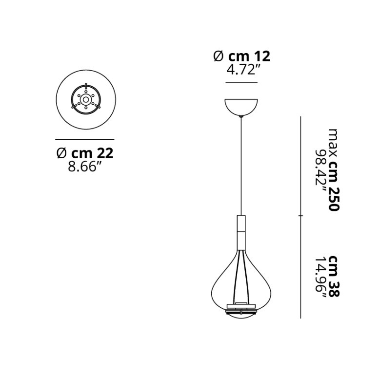 Studio Italia Design Sky-Fall medium SO1 148002 подвес 106128 - Вид №5