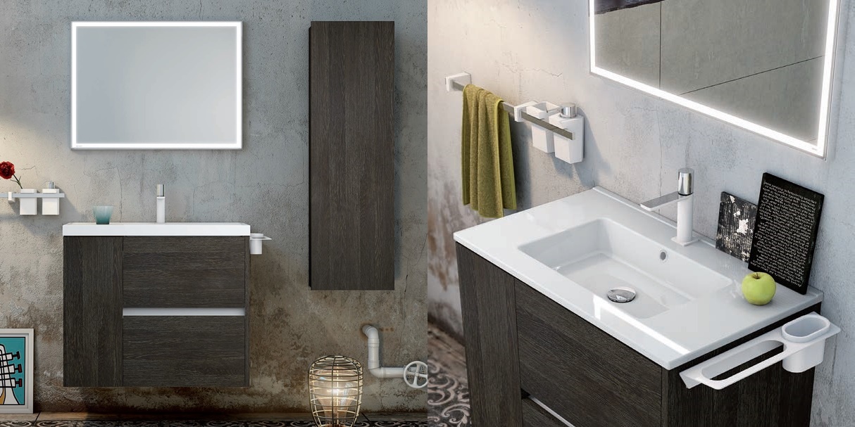 Sonia Зеркало в раме с подсветкой 60х80 Mirrors Aluminium Light 161126 - Вид №1