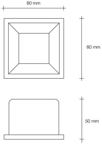 Tecnico Встраиваемый потолочный светильник из гипса  T261  - Вид №6