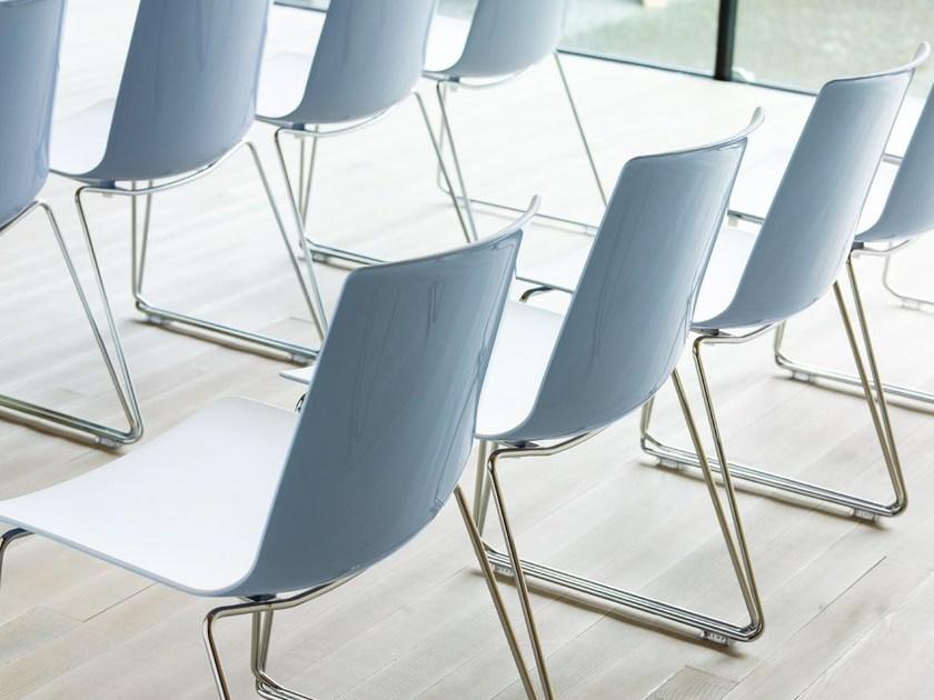 Wiesner-Hager Штабелируемое кресло-санки Nooi 6604 - Вид №2