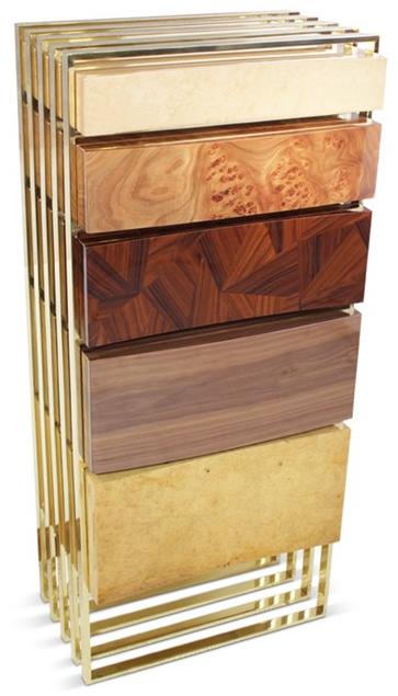 Malabar Комод из фанерованной древесины Hollow sun-id-1357337 - Вид №3