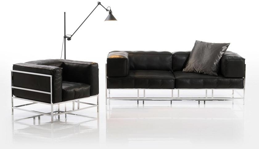 brühl 2-местный кожаный диван-основа для санок Easy pieces sun-id-1370188 - Вид №2