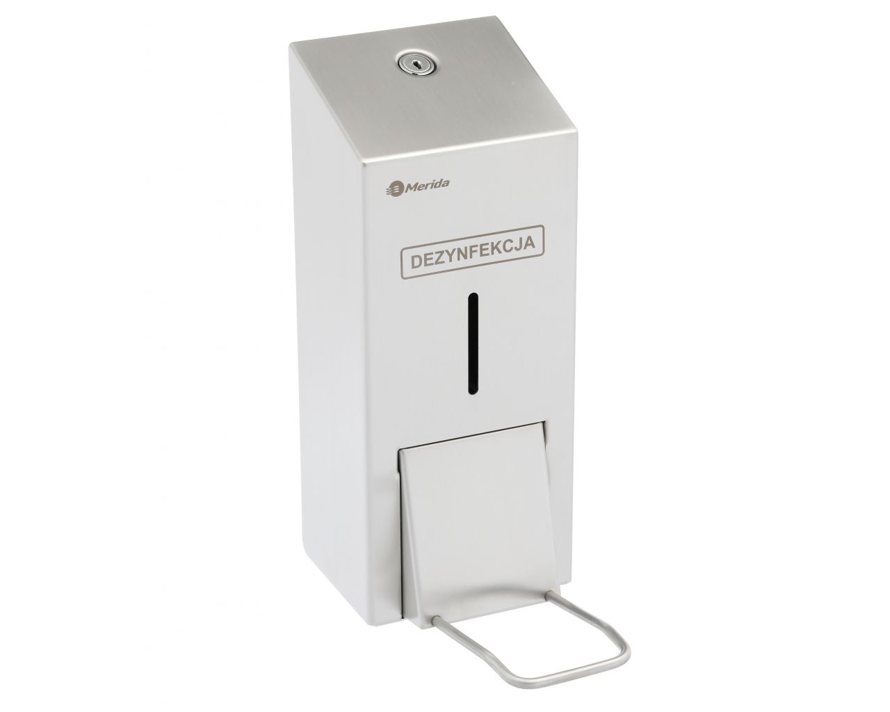 ZEST407M Стойка для дезинфекции рук настольная с дозатором с локтевой кнопкой STELLA Merida  - Вид №4