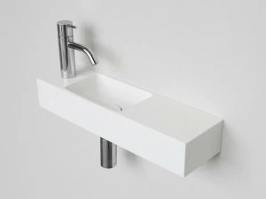 Подвесная раковина настенная овальная Not Only White Base белая