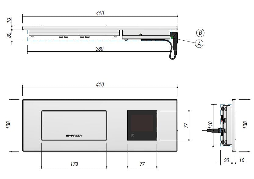 Масштаб для оборудованного канала Barazza 1CBLN ARCH-00026678 - Вид №2
