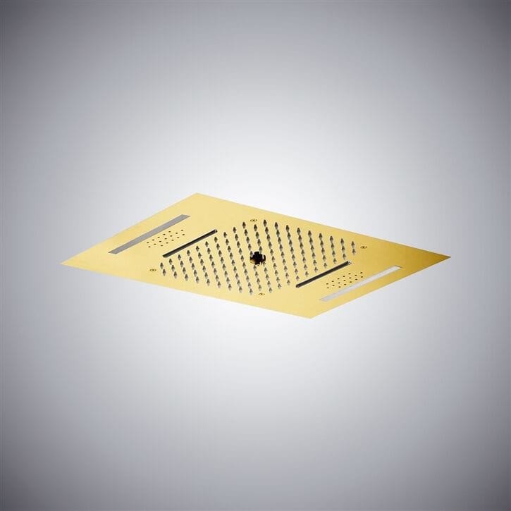 Светодиодная потолочная душевая головка из нержавеющей стали Fontana Showers Luxe Fontaine ARCH-00004624 - Вид №10