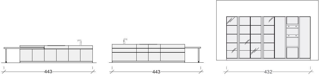 Alta Cucine Fenix-ntm® кухня с островом Sistema 22.2 sun-id-1495930 - Вид №11
