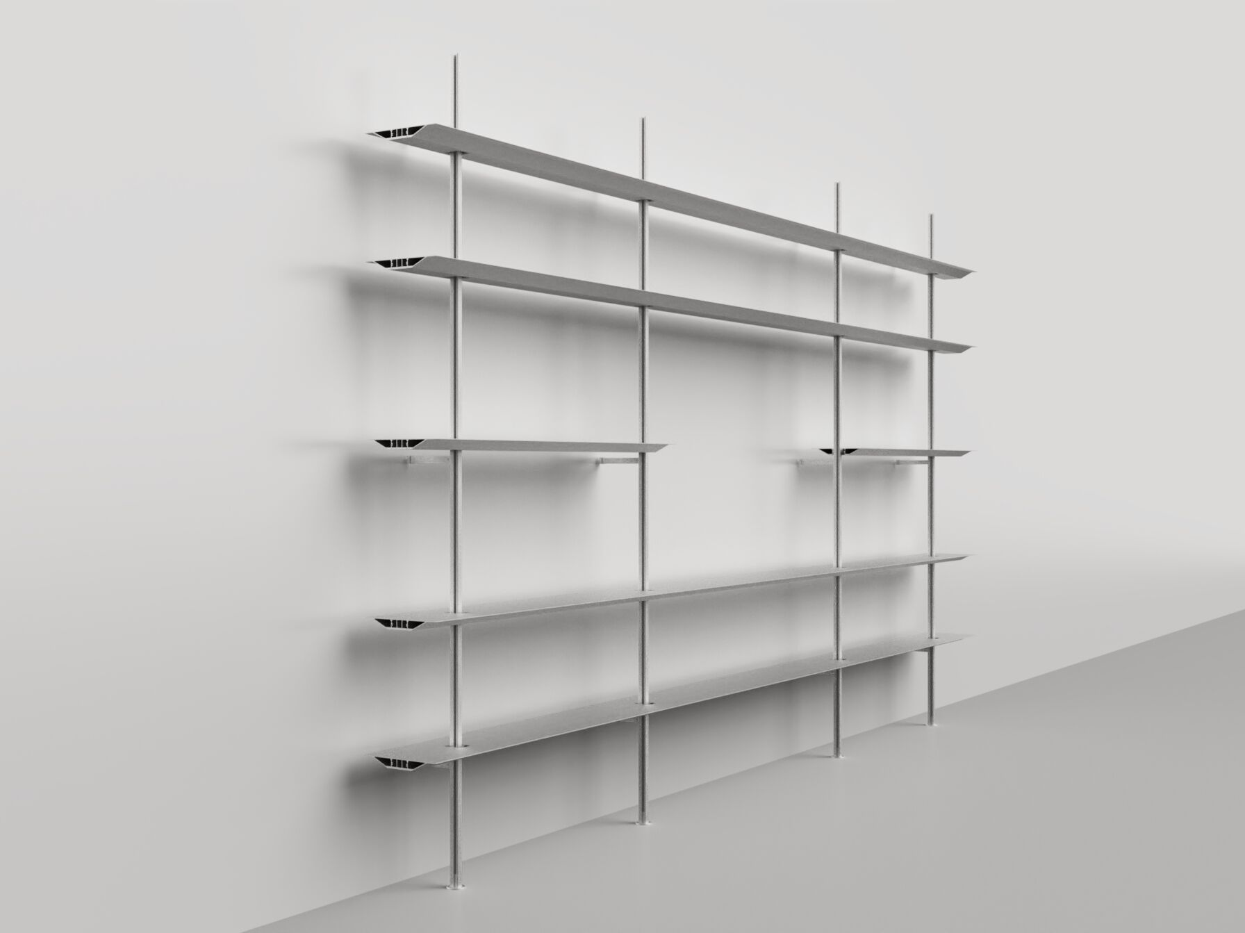 Алюминиевый настенный книжный шкаф BD Barcelona Aluminium ARCH-00134289 - Вид №48