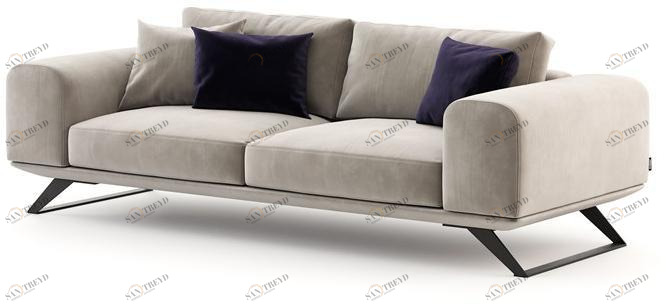 Domkapa Бархатный диван  Dki6.2/3 