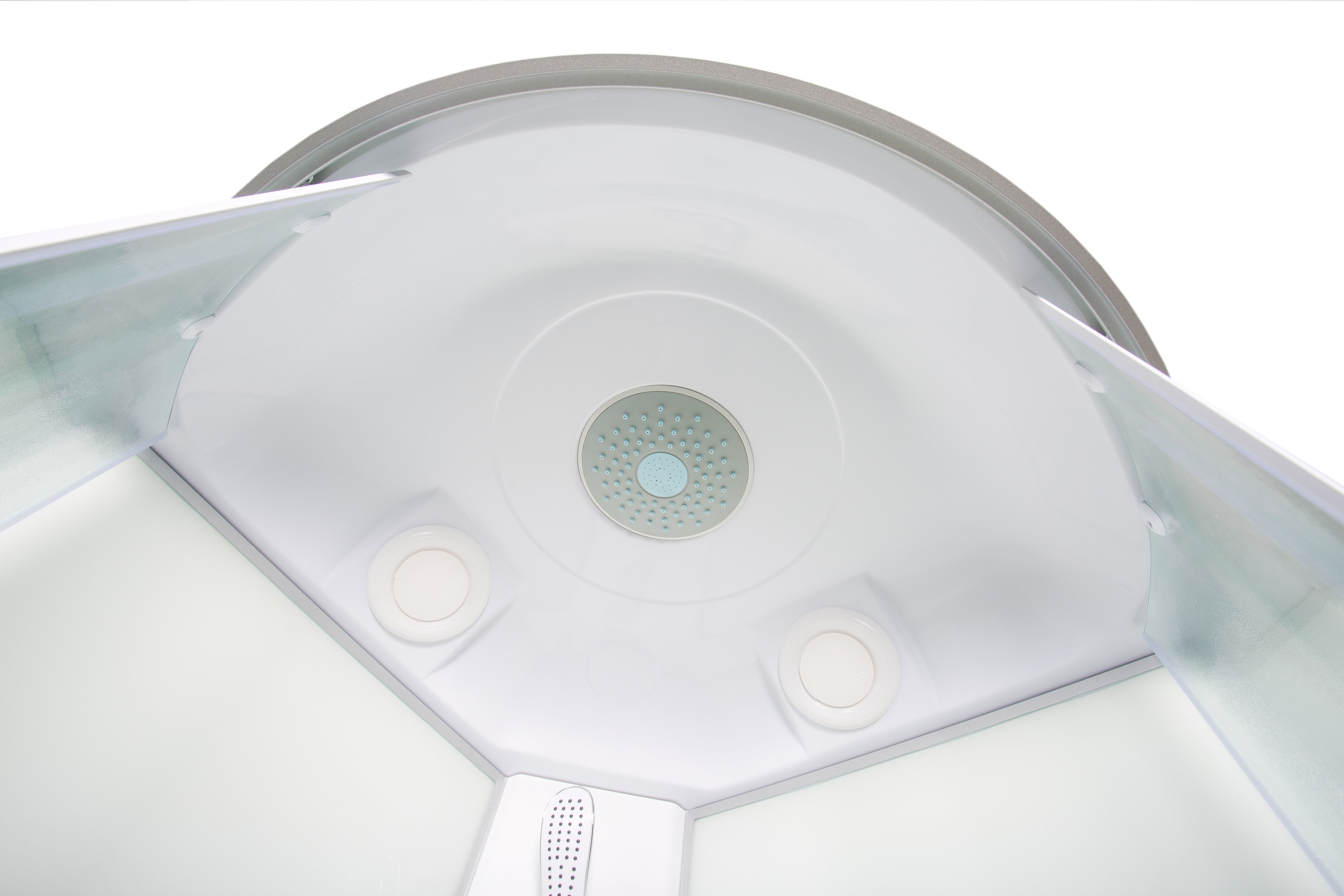 D129 S ЭЛ Душевая кабина DETO Серия D L 908 с гм. и эл. - Вид №19