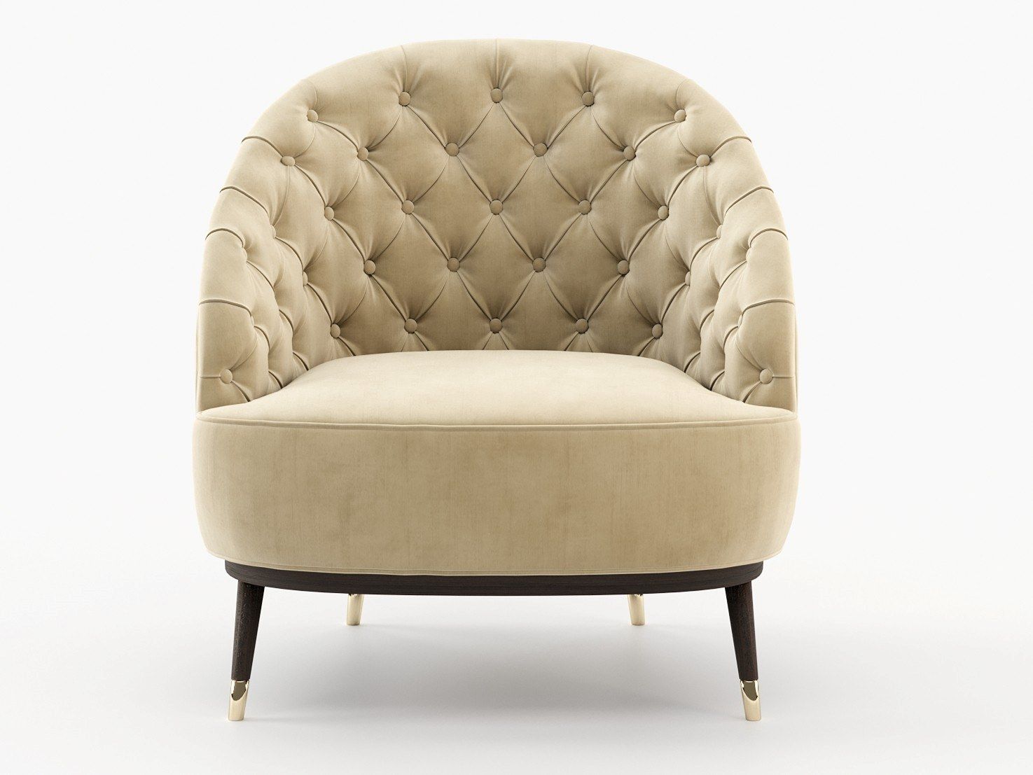 Капитонное кресло с подлокотниками Laskasas HECTOR ARCH-00098142 - Вид №8