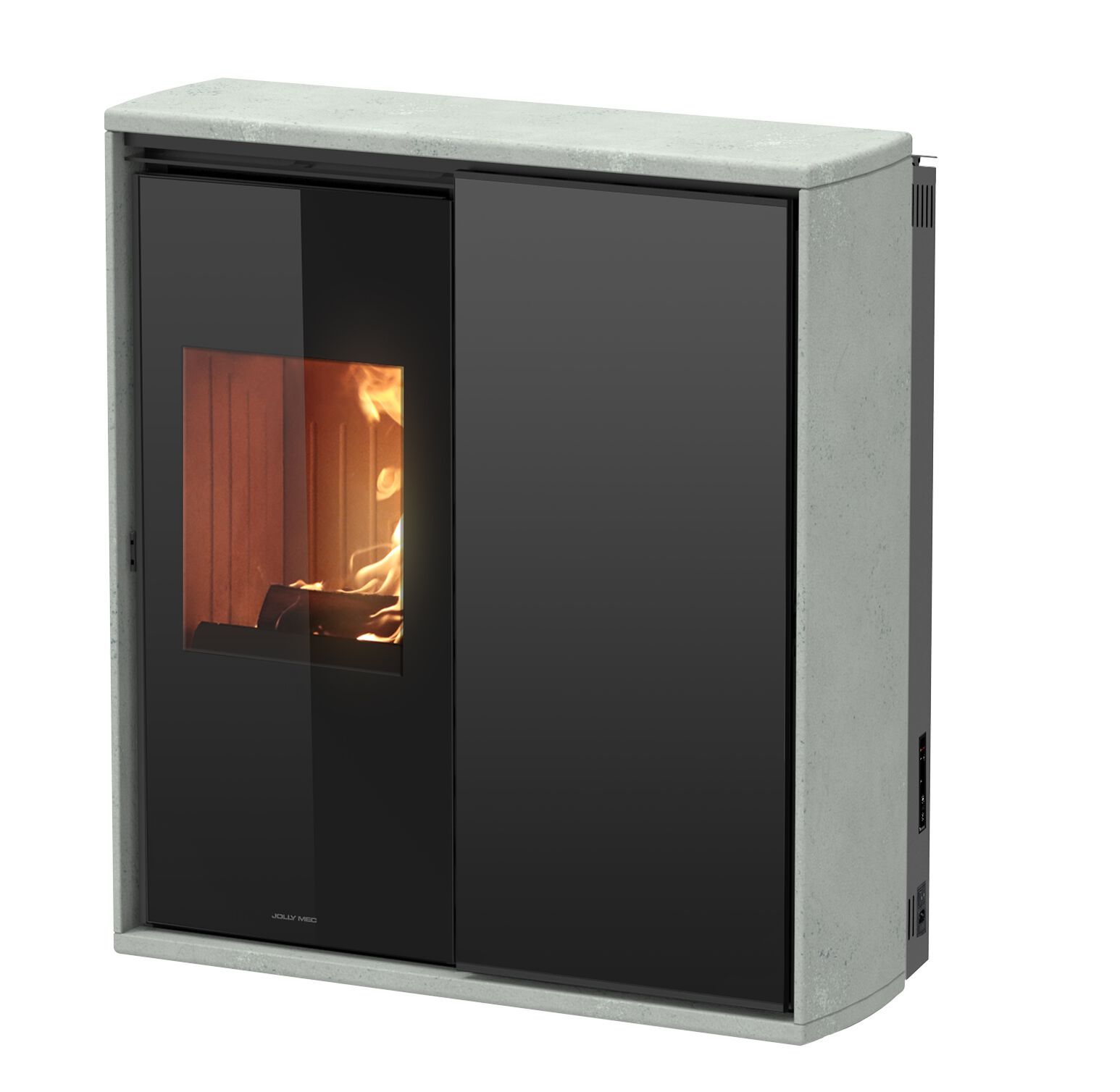 Комбинированная печь для древесных гранул Jolly Mec воздушные системы ARCH-00044495 - Вид №7