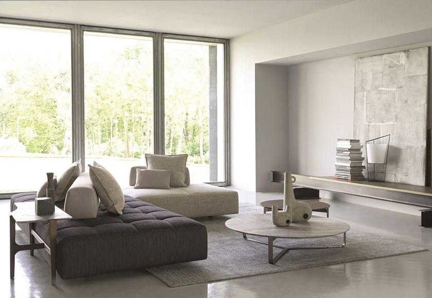 Flou Модульная скамья со спинкой, обитая тканью sun-id-1443945 - Вид №5