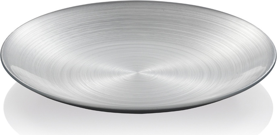 10612355 IVV Блюдо для центра стола IVV "Бомбей" 53см (серебрист.) Стекло 