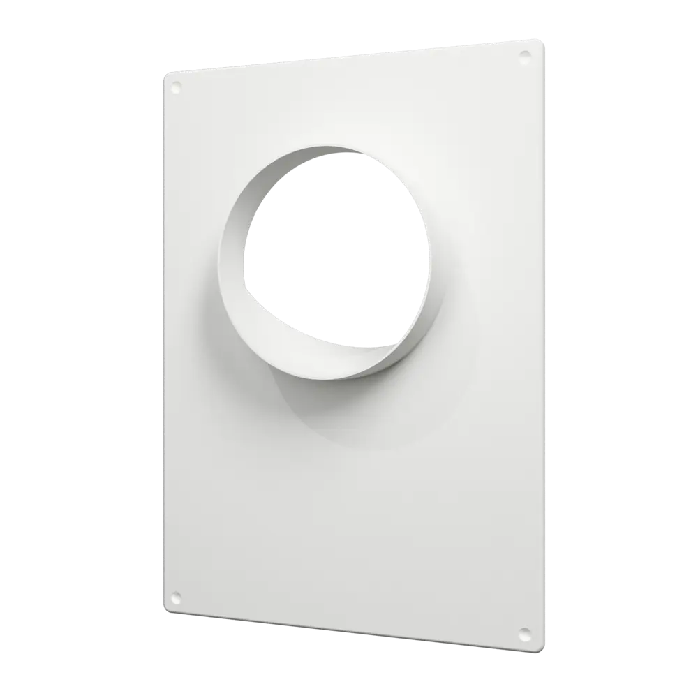 Площадка торцевая Era D125 мм пластик цвет белый STLM-2050948