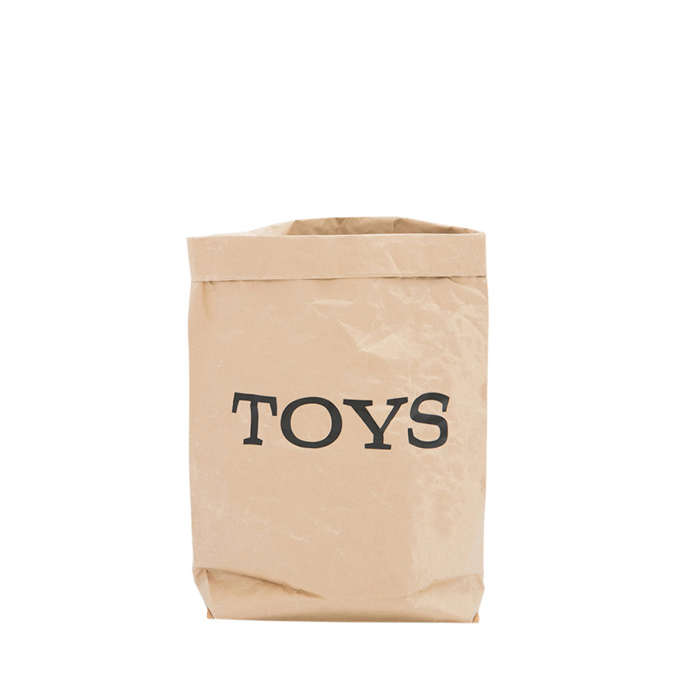 Эко-мешок для игрушек Toys из крафт бумаги VAMVIGVAM  282068 Белый;бежевый Santreyd  - Вид №4