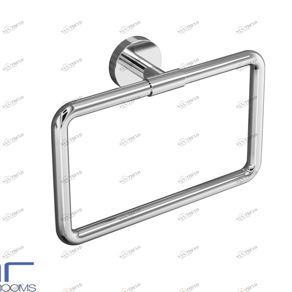 ПОЛОТЕНЦЕДЕРЖАТЕЛЬ КОЛЬЦЕВОЙ НАСТЕННЫЙ RHIN HOTEL SALGAR Аксессуары для ванной RHIN HOTEL 14702