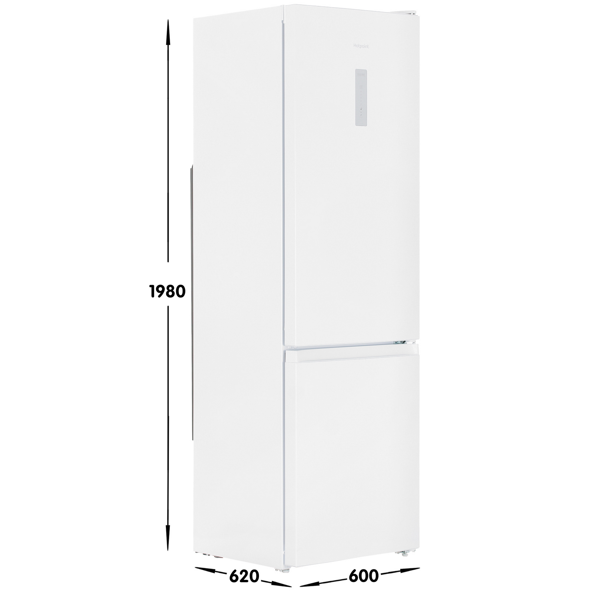9027546 Холодильник с морозильником   Hotpoint HT 5200 W белый STDN-0068787 - Вид №6