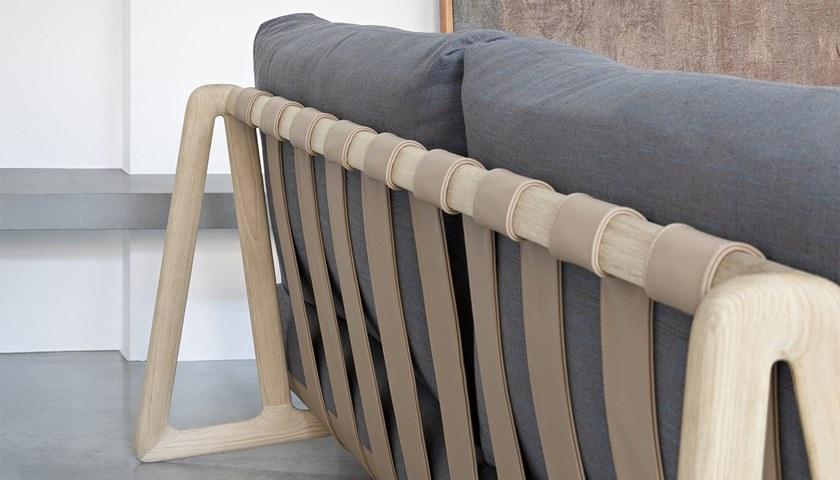 Alias 2-местный тканевый диван Trigono D20 - Вид №4